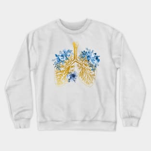 Anatomical Lungs Crewneck Sweatshirt